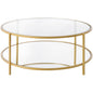 Sharee Gold Coffee Table