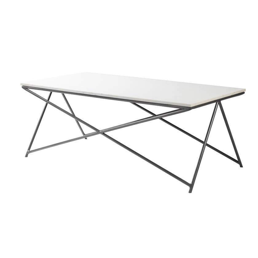 Elyse White Coffee Table