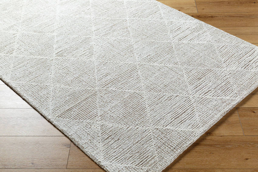 Yves Global Light Silver Area Rug