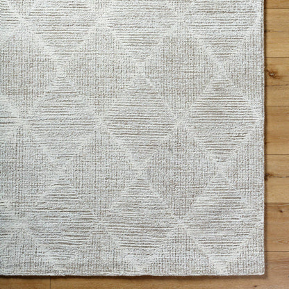 Yves Global Light Silver Area Rug