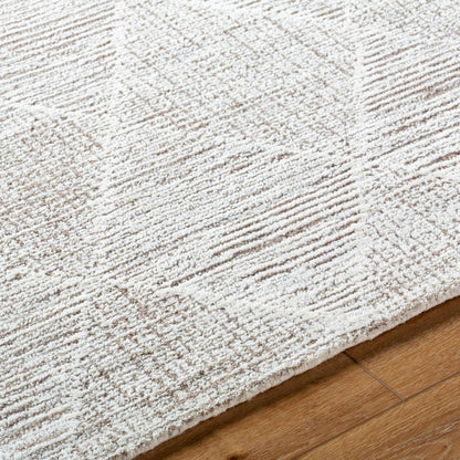 Yves Global Light Silver Area Rug