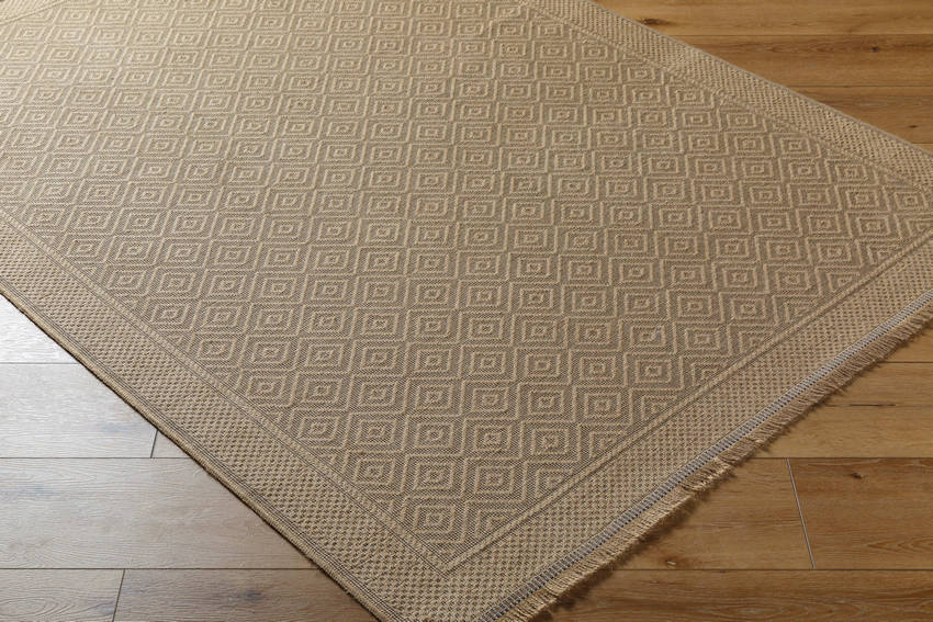 Tang Cottage Tan Washable Area Rug