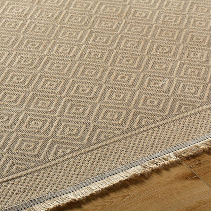 Tang Cottage Tan Washable Area Rug