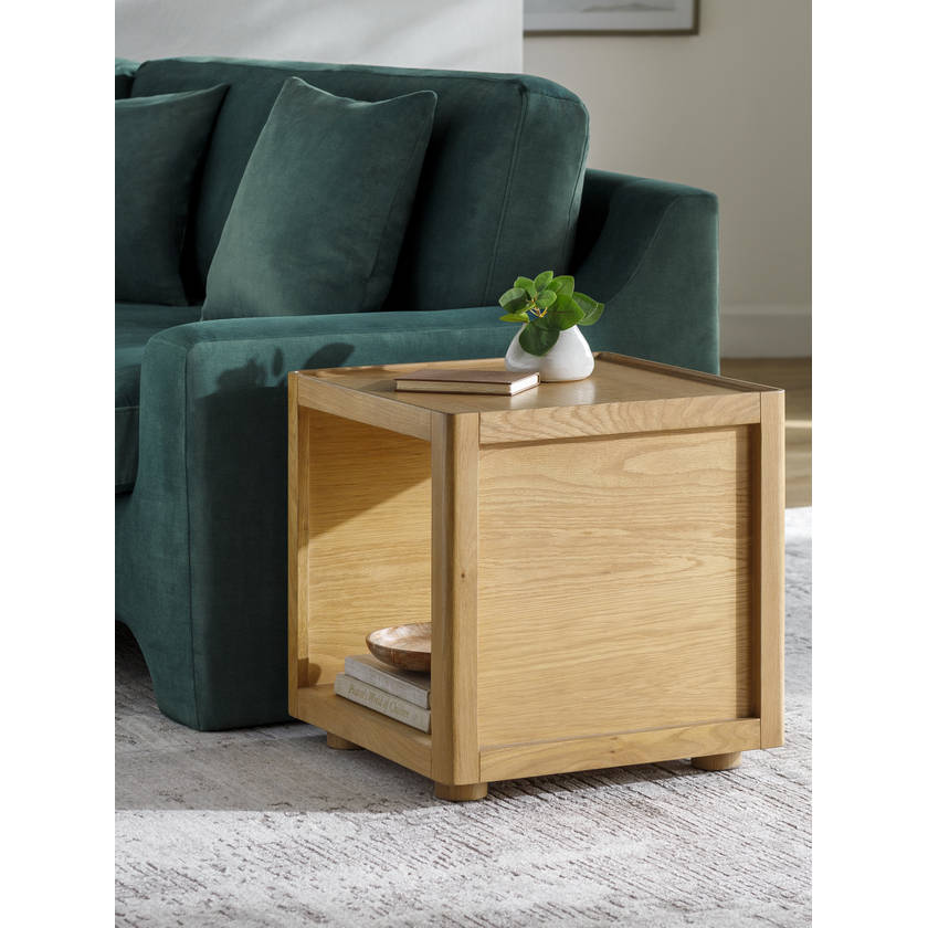 Mirza Brown End Table