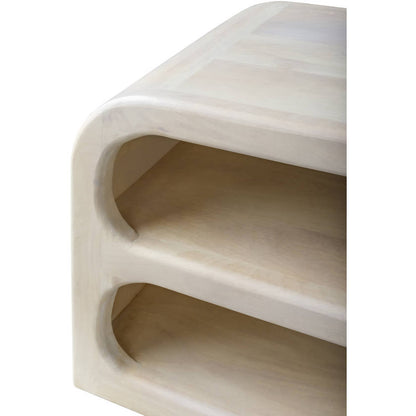 Barnabas Ivory End Table