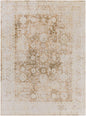 Chinenye Traditional Rust Washable Area Rug
