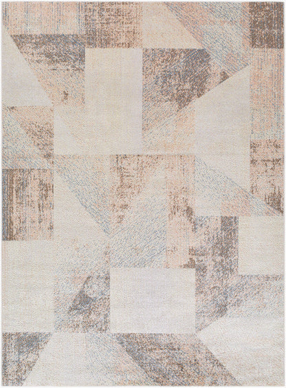 Terrell Modern Beige/Taupe Washable Area Rug