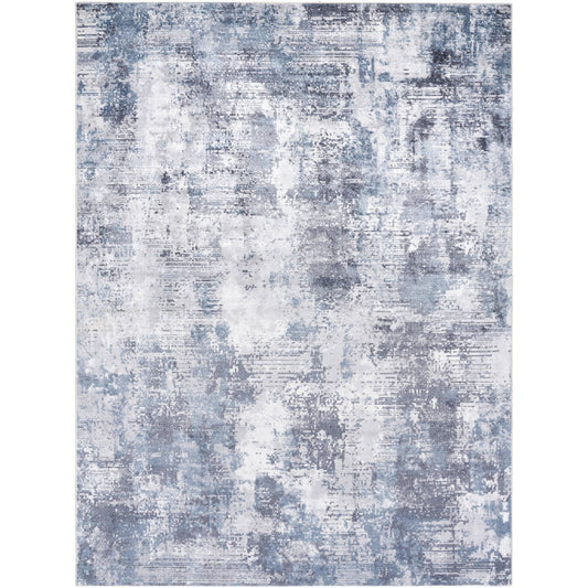 Kamron Modern Slate Washable Area Rug
