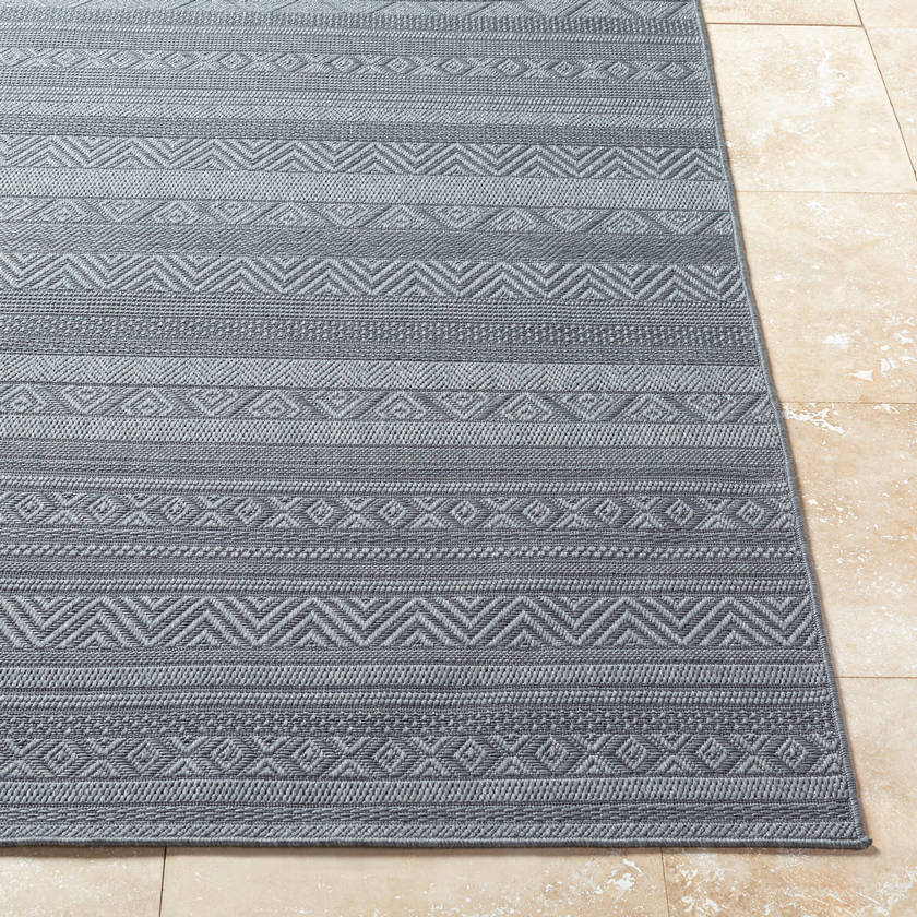 Virgilio Global Charcoal Area Rug