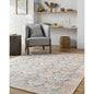 Jamilee Traditional Rust Washable Area Rug