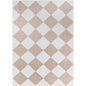 Senior Modern Light Brown Washable Area Rug