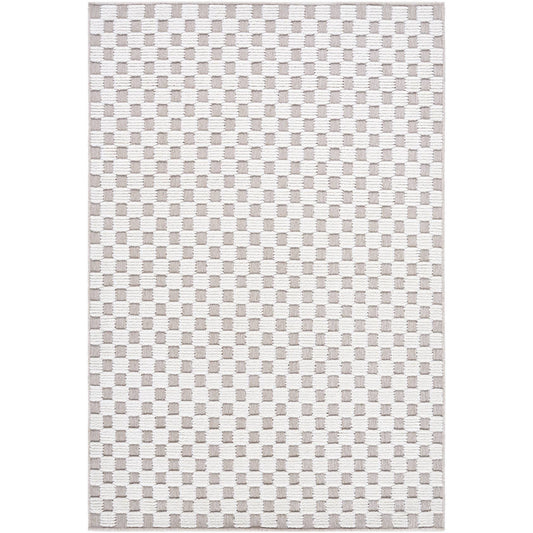 Jozette Modern Cream Washable Area Rug