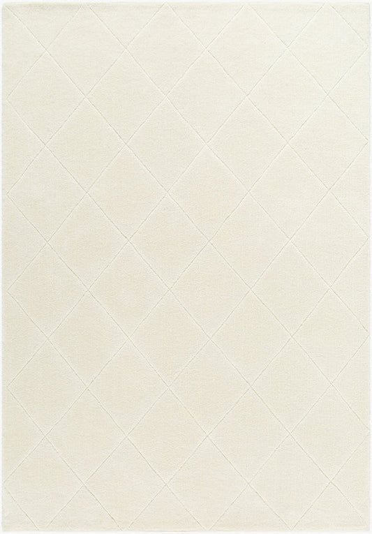 Tamera Global Ivory Washable Area Rug
