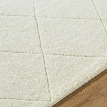 Tamera Global Ivory Washable Area Rug