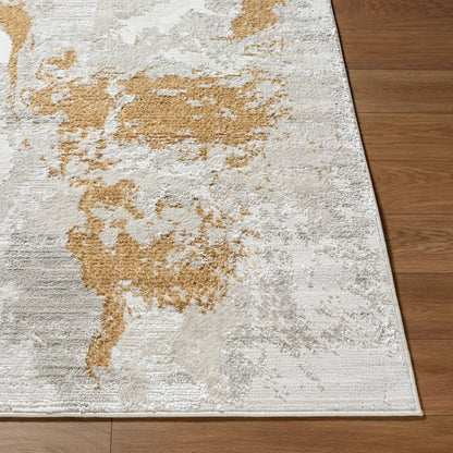 Alton Modern Light Beige/Light Gray Area Rug