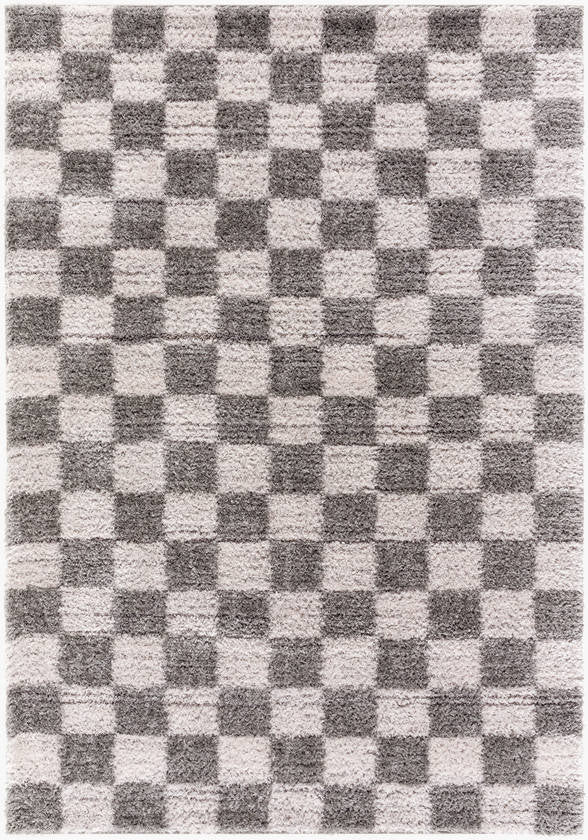 Yaakov Modern Black Area Rug