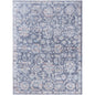 Eleni Traditional Black/Denim Washable Area Rug - Vivir x Livabliss