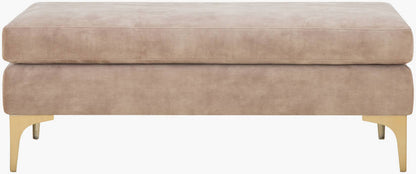 Benjamin Light Brown Bench - Galey Alix x Livabliss