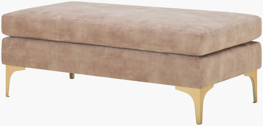 Benjamin Light Brown Bench - Galey Alix x Livabliss