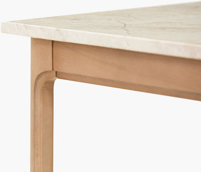 Blair Beige End Table - Galey Alix x Livabliss