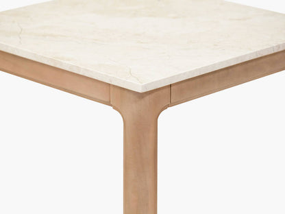 Blair Beige End Table - Galey Alix x Livabliss