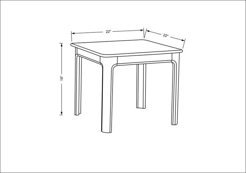 Blair Beige End Table - Galey Alix x Livabliss