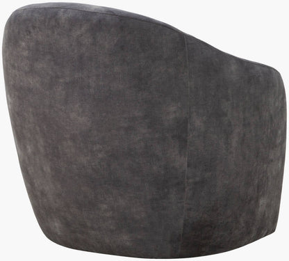 Hatcher Charcoal Accent Chair - Galey Alix x Livabliss