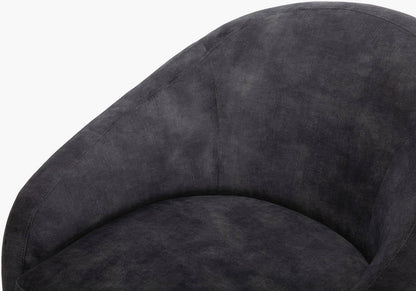 Hatcher Charcoal Accent Chair - Galey Alix x Livabliss
