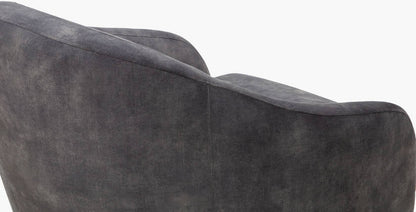 Hatcher Charcoal Accent Chair - Galey Alix x Livabliss