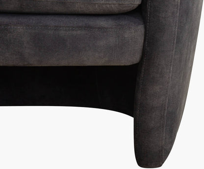 Hatcher Charcoal Accent Chair - Galey Alix x Livabliss