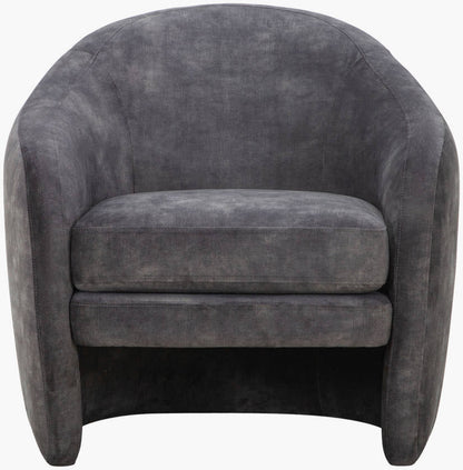 Hatcher Charcoal Accent Chair - Galey Alix x Livabliss