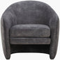 Hatcher Charcoal Accent Chair - Galey Alix x Livabliss