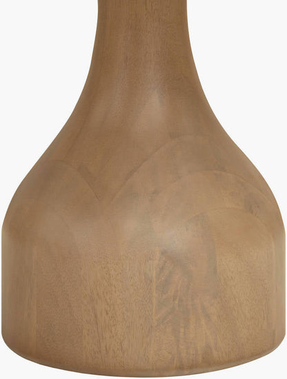 Mila Rose Beige/Brown End Table - Galey Alix x Livabliss