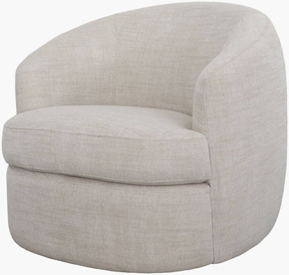 Sweeting Ivory Swivel Chair - Galey Alix x Livabliss