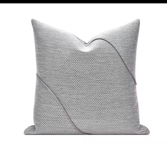 Silver Wave Pillow
