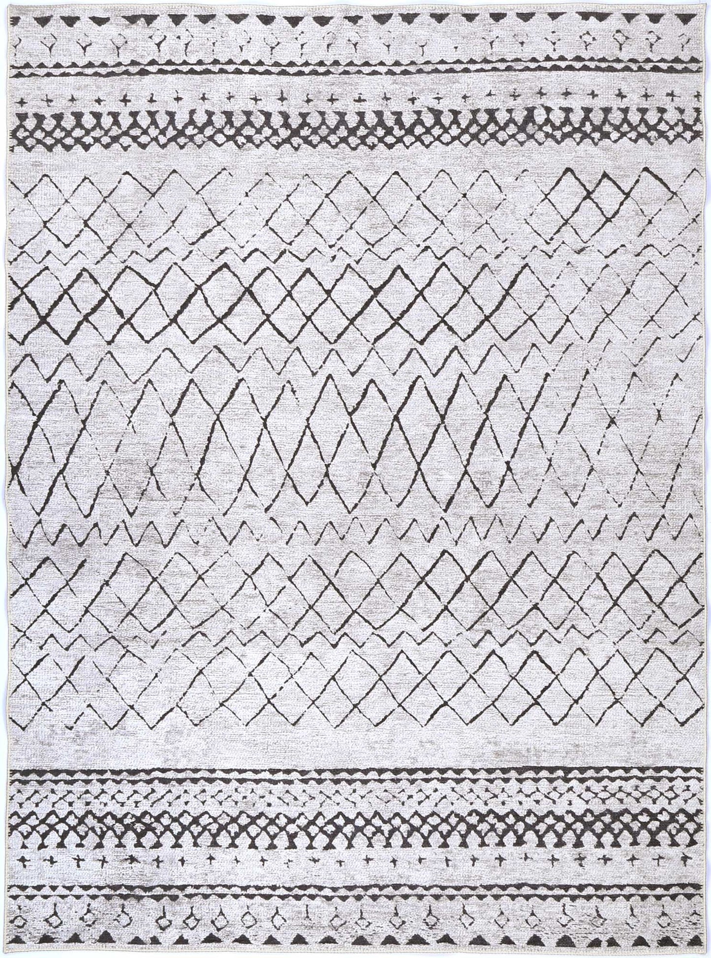 Alma Scandi Moroccan in Silver Rug