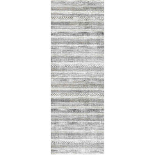 Kalahari Shadows Ash in Grey : Runner Rug