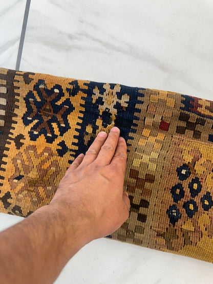 Antique Anatolian Wool Prayer Rug 4’ x 6’6”