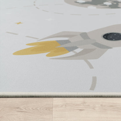 Play Rug Neil with Rockets Planets and Stars