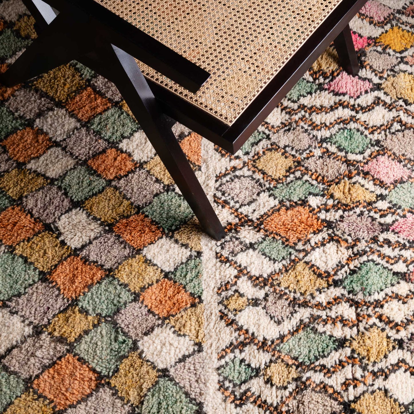 Rihab - vintage boujad rug