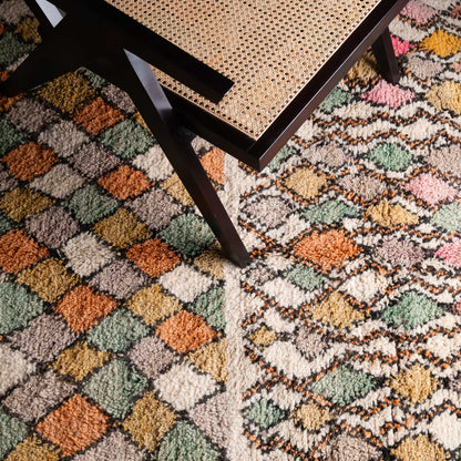 Rihab - vintage boujad rug