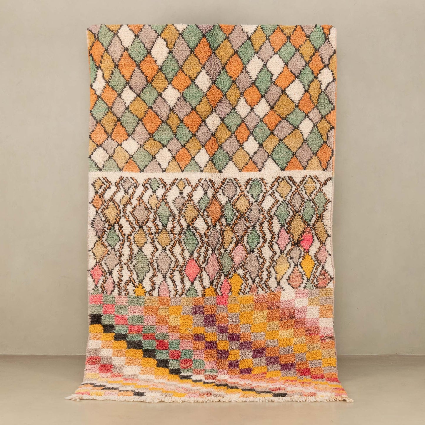 Rihab - vintage boujad rug