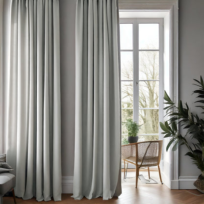 Blackout Gray Curtain