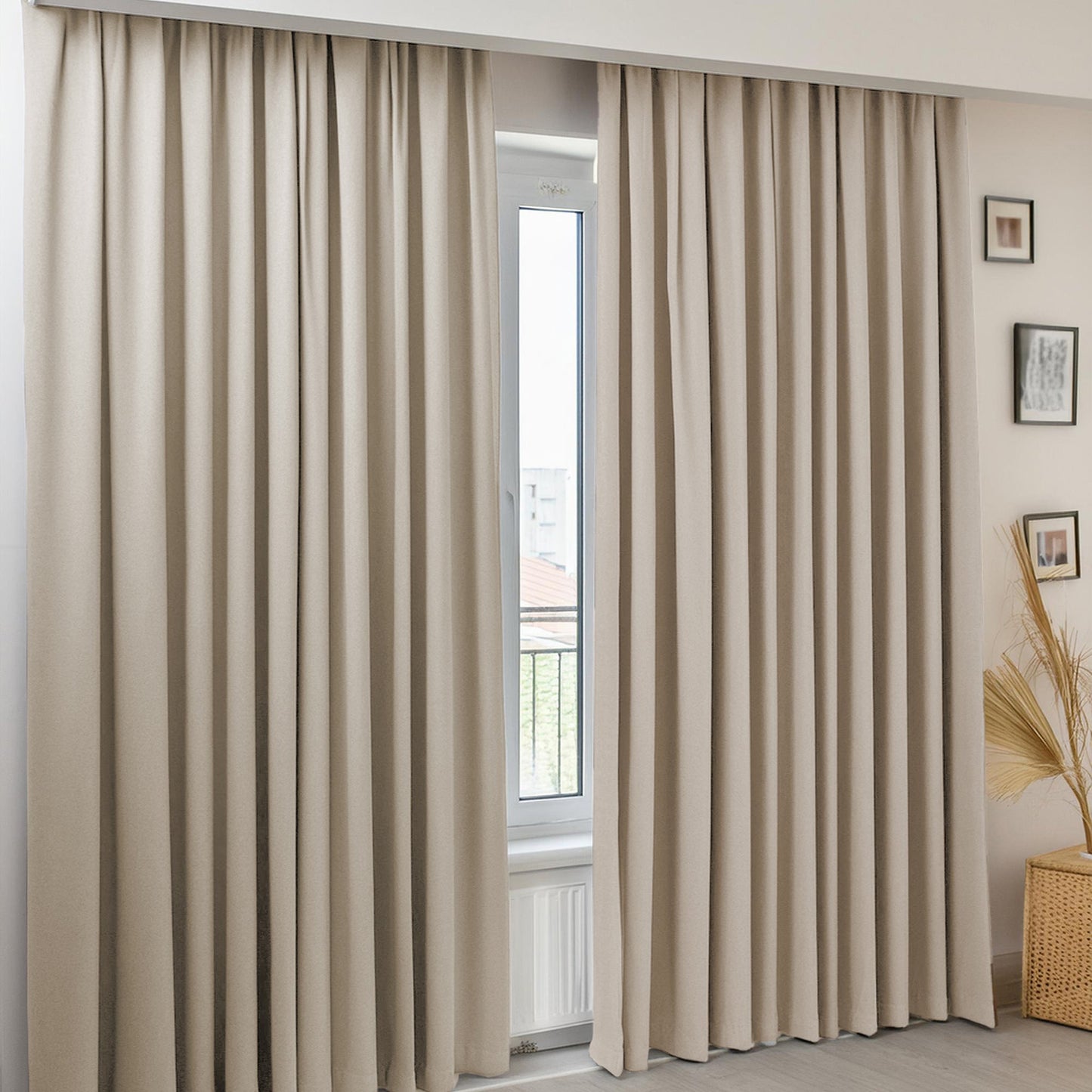 Blackout Beige Curtain