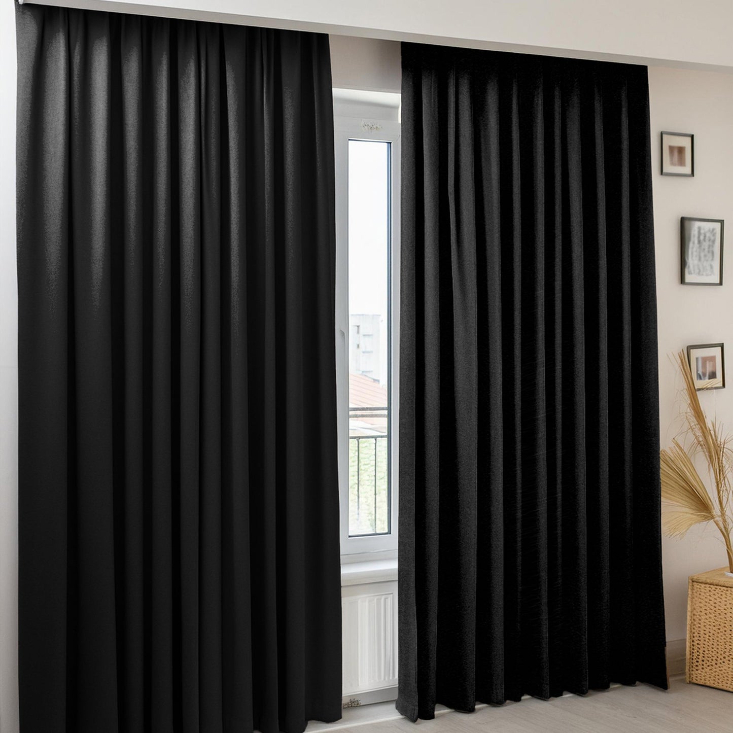 Blackout Black Curtain
