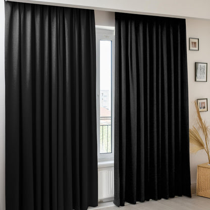 Blackout Black Curtain