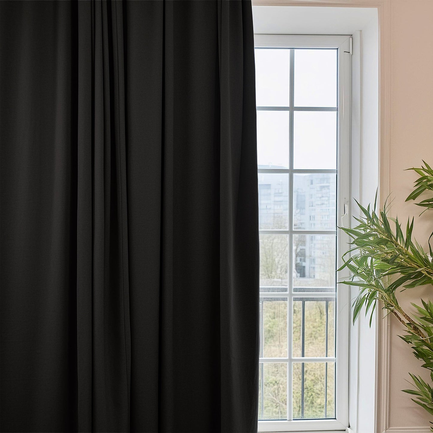 Blackout Black Curtain