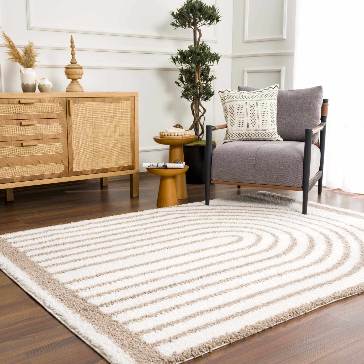 Jola Beige Area Rug