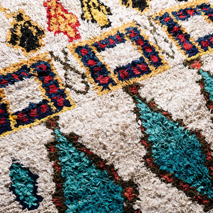 OuedLaou - vintage boucherouite rug