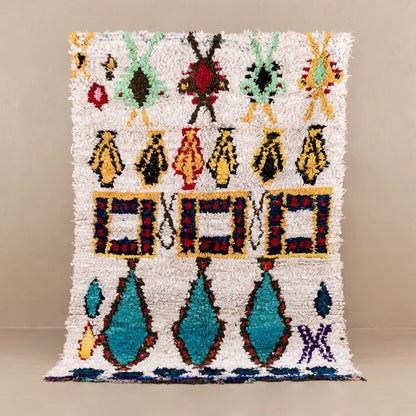 OuedLaou - vintage boucherouite rug